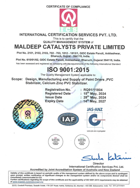 ISO 9001:2015